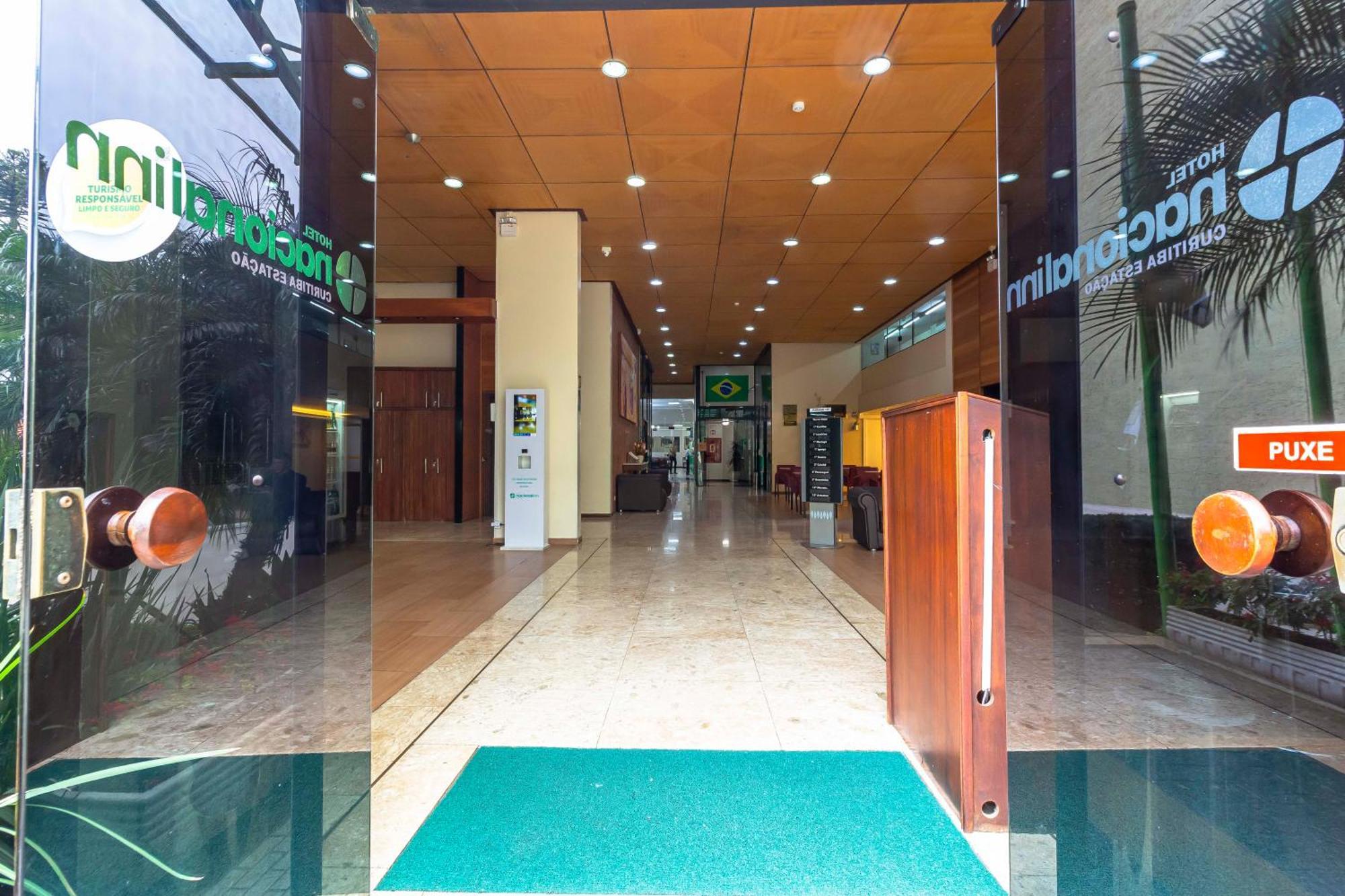 Hotel Nacional Inn Curitiba Estacao Shopping Esterno foto
